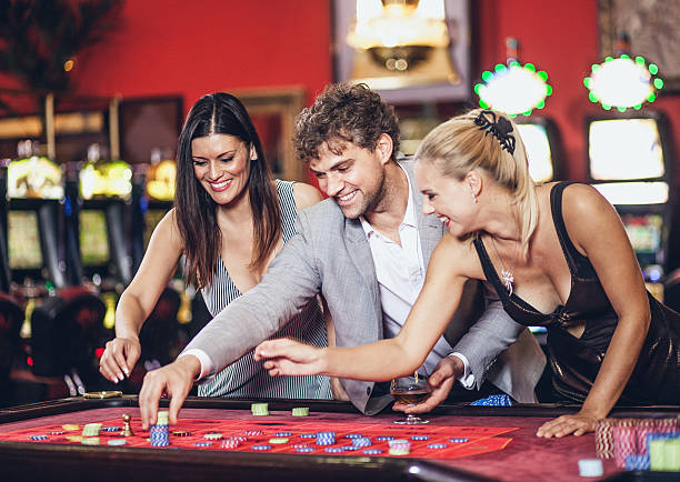 Slot machines at Casino Sand Hills Manitoba